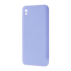 Чехол (накладка) Xiaomi Redmi 9a, Wave Colorful, Светло-Фиолетовый, Фиолетовый
