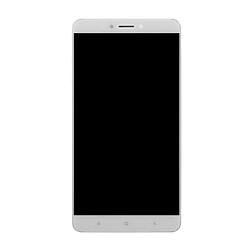 Дисплей (екран) Xiaomi Mi Max 2, High quality, З рамкою, З сенсорним склом, Білий