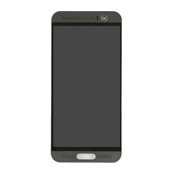 Дисплей (екран) HTC One M9 Plus, High quality, З рамкою, З сенсорним склом, Сірий