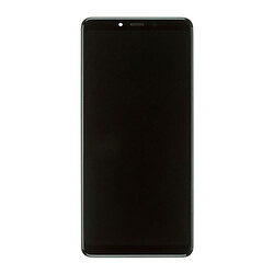 Дисплей (экран) Samsung A920 Galaxy A9, С сенсорным стеклом, С рамкой, Amoled, Черный