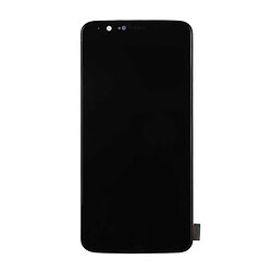 Дисплей (екран) OnePlus 5T, З сенсорним склом, З рамкою, Amoled, Чорний