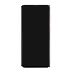 Дисплей (екран) Samsung A715 Galaxy A71, З сенсорним склом, З рамкою, TFT, Чорний