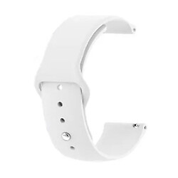 Ремешок Samsung Galaxy Watch 22, Silicone, Белый