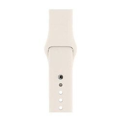 Ремінець Apple Watch 38 / Watch 40, Silicone Band, Білий
