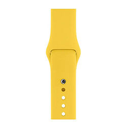 Ремешок Apple Watch 38 / Watch 40, Silicone Band, Лимонад, Желтый