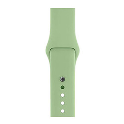 Ремінець Apple Watch 38 / Watch 40, Silicone Band, Зелений ліс, Зелений