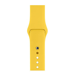 Ремінець Apple Watch 42 / Watch 44, Silicone Band, Лимонад, Жовтий
