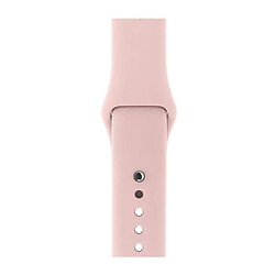 Ремешок Apple Watch 42 / Watch 44, Silicone Band, Розовый Песок, Розовый