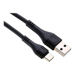 USB кабель EMY MY-742, Type-C, 2.0 м., Сірий