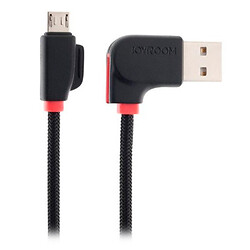 USB кабель Joyroom S-M126, MicroUSB, 1.0 м., Чорний