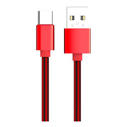 USB кабель LDNIO LS-60, Type-C, 1.0 м., Красный