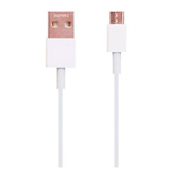 USB кабель Remax RC-120, MicroUSB, 0.3 м., Білий