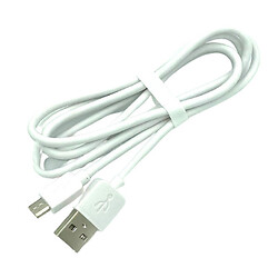 USB кабель Sunpin SC-01, MicroUSB, 1.0 м., Білий