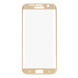 Захисне скло Samsung A530 Galaxy A8, Full Cover, 3D, Золотий