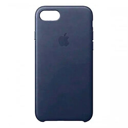 Чохол (накладка) Apple iPhone 7 / iPhone 8 / iPhone SE 2020, Leather Case Color, Midnight Blue, Блакитний