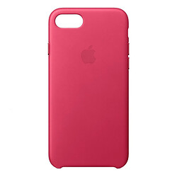 Чохол (накладка) Apple iPhone 7 / iPhone 8 / iPhone SE 2020, Leather Case Color, Pink Fuchsia, Рожевий