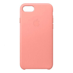 Чохол (накладка) Apple iPhone 7 / iPhone 8 / iPhone SE 2020, Leather Case Color, Soft Pink, Рожевий