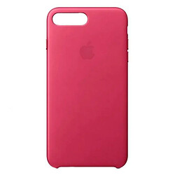 Чохол (накладка) Apple iPhone 7 Plus / iPhone 8 Plus, Leather Case Color, Pink Fuchsia, Рожевий