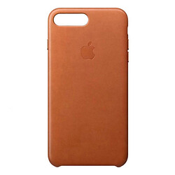 Чохол (накладка) Apple iPhone 7 Plus / iPhone 8 Plus, Leather Case Color, Saddle Brown, Коричневий