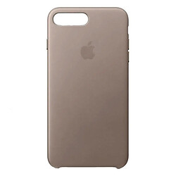 Чохол (накладка) Apple iPhone 7 Plus / iPhone 8 Plus, Leather Case Color, Taupe, Сірий