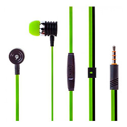 Навушники Celebrat S50, З мікрофоном, Зелений