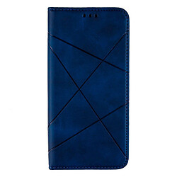 Чохол (книжка) Samsung A325 Galaxy A32, Business Leather, Синій