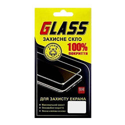 Защитное стекло Samsung G990 Galaxy S21 FE 5G, G-Glass, 2.5D, Черный
