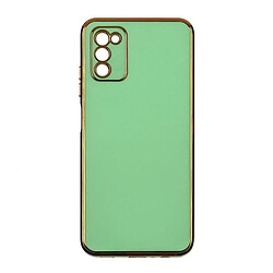 Чохол (накладка) Samsung A037 Galaxy A03s, Glossy Color, Бірюзовий