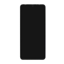 Дисплей (екран) Samsung A225 Galaxy A22, З сенсорним склом, З рамкою, TFT, Чорний