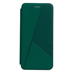 Чохол (книжка) Samsung A037 Galaxy A03s, Twist, Dark Green, Зелений