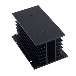 Радиатор к трехфазным реле 10A-100A (size L: 150x100x80мм, цвет черный)