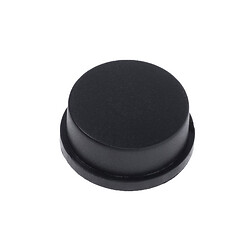 Колпачок на кнопку (SWT-9RB) колпачок для SWT-9, круглый, d=12 мм (черный)