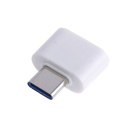 Адаптер OTG USB 2.0 AF - USB Тип C білий