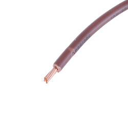 Провод многожильный 0,75мм2 (42xD0,15мм, медь) коричневый, PVC (RV0.75-42/0.15-CU-BR)