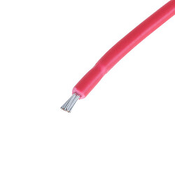 Провод многожильный 0,75мм2 (42xD0,15мм, луженая медь) красный, PVC (RV0.75-42/0.15-TCU-R)