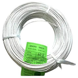 SIL-0.35-WHITE (22AWG) провод в силиконовой изоляции, белый