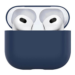 Чохол (накладка) Apple AirPods 3, Silicone Classic Case, Синій