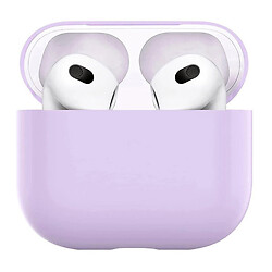 Чохол (накладка) Apple AirPods 3, Silicone Classic Case, Фіолетовий