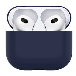 Чохол (накладка) Apple AirPods 3, Silicone Classic Case, Синій