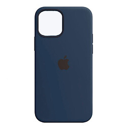 Чохол (накладка) Apple iPhone 12 / iPhone 12 Pro, Original Silicon Case, Deep Navy, MagSafe, Синій
