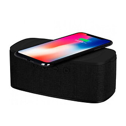 Портативная колонка Momax Q.ZONIC Wireless Charging Bluetooth Speaker QS1D, Черный