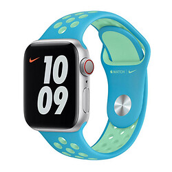 Ремешок Apple Watch 42 / Watch 44, Nike Sport Band, Chlorine Blue, Синий