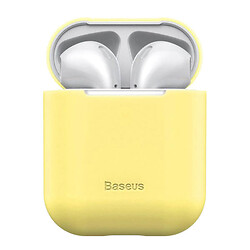 Чохол (накладка) Apple AirPods, Baseus, Жовтий