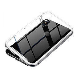Чохол (накладка) Apple iPhone XS Max, Baseus Magnetite, Срібний