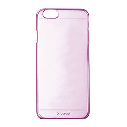 Чохол (накладка) Apple iPhone 6 Plus / iPhone 6S Plus, X-Level Pipilu Thin, Рожевий Матовий, Рожевий