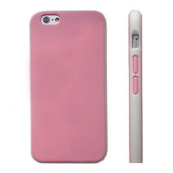 Чохол (накладка) Apple iPhone 6 / iPhone 6S, TPU, Світло рожевий, Рожевий