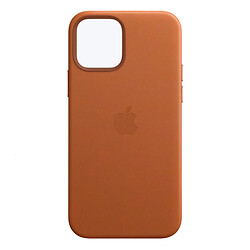 Чохол (накладка) Apple iPhone 11, Leather Case Color, Коричневий