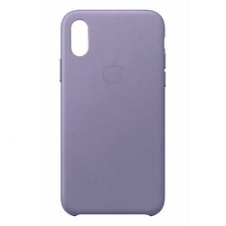 Чохол (накладка) Apple iPhone XR, Leather Case Color, Ліловий