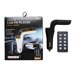 FM Модулятор Bluetooth 600BT + АЗУ, Черный