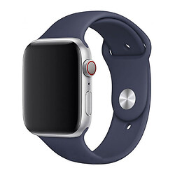 Ремінець Apple Watch 38 / Watch 40, Sport Band, Темно синій, Синій
